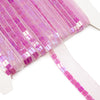 Square Sequin Organza Trim