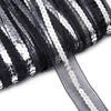 Sequin Centre Strip Organza Trim