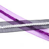 Sequin Centre Strip Organza Trim