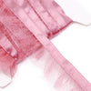 Pleated Tulle Ruffle Ribbon Trim