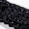 Satin Pleated Ruffle Tulle Trim
