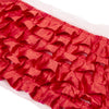 Satin Pleated Ruffle Tulle Trim