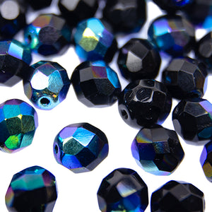 Glass Round Faceted Beads - 7mm (36 Pack)