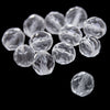 Glass Round Faceted Beads - 10mm (12 Pack)