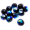 Glass Round Faceted Beads - 10mm (12 Pack)