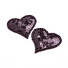 Heart Sequin & Beaded Motif