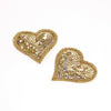 Heart Sequin & Beaded Motif