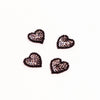 Heart Sequin & Beaded Motif