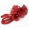 Sinamay Floral Bow