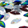 Horse Eye / Marquise Resin Sew-On Rhinestones