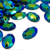 Oval / Ellipse Resin Sew-On Rhinestones