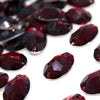 Oval / Ellipse Resin Sew-On Rhinestones