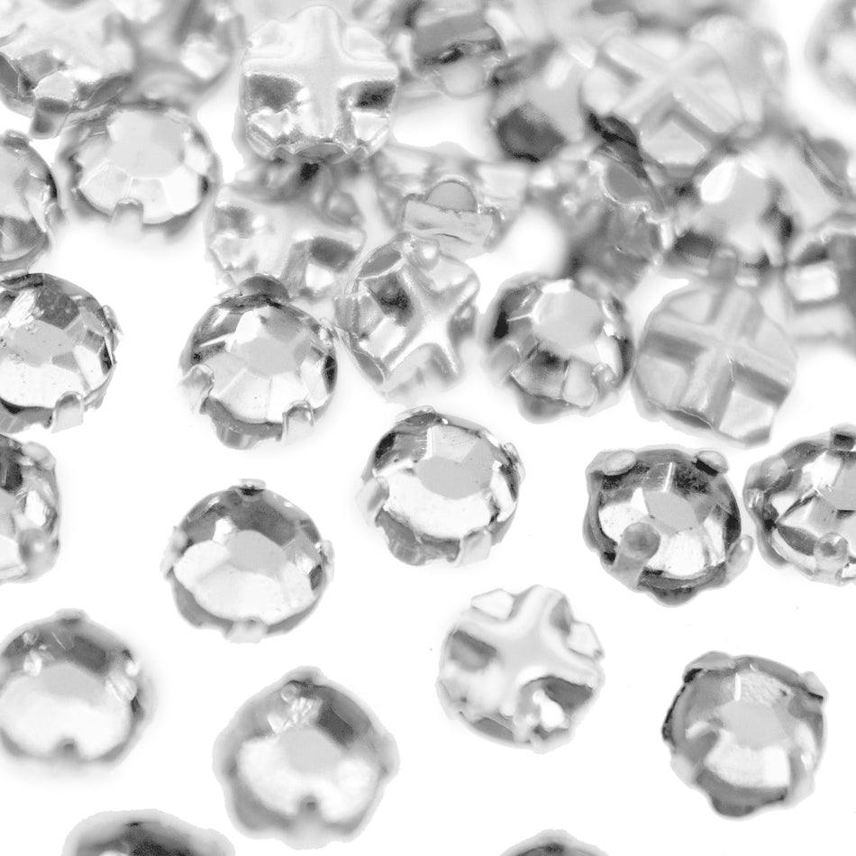 Rose Montees Sew-on Rhinestones - SS20 (48 Pack)