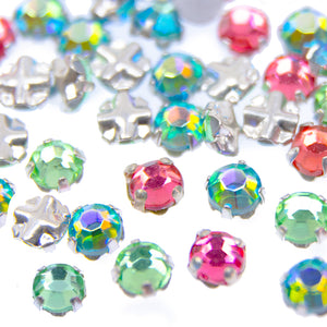 Rose Montees Sew-on Rhinestones - SS20 (48 Pack)