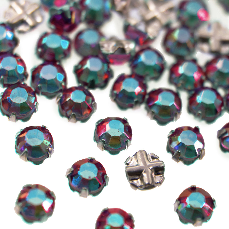 Rose Montees Sew-on Rhinestones - SS20 (48 Pack)