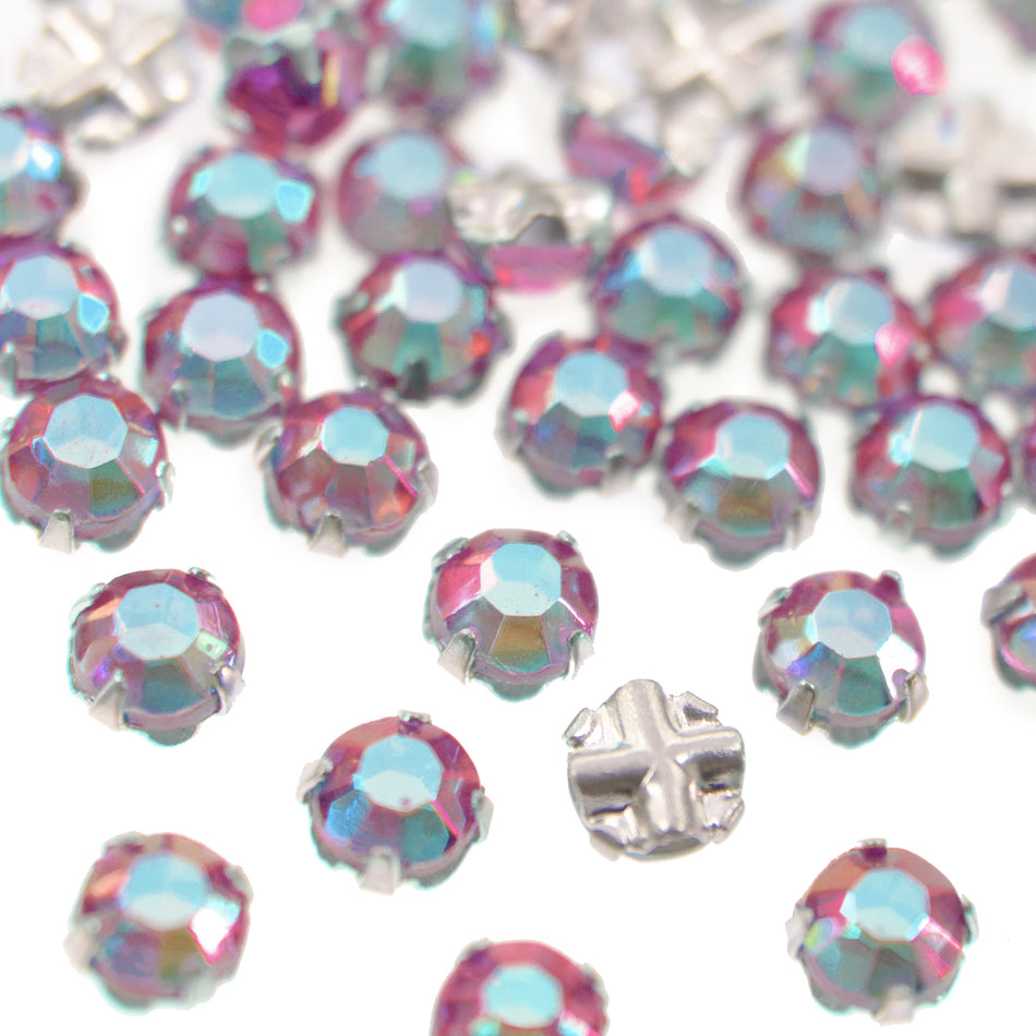 Rose Montees Sew-on Rhinestones - SS20 (48 Pack)