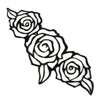 Rose / Geometric Laser Cut Motif