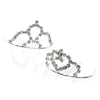 Mini Diamante Crown Tiara w Comb