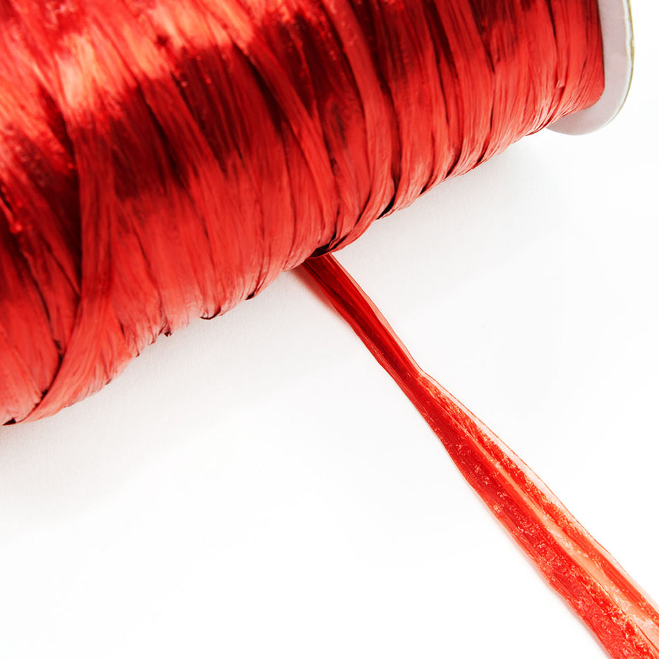 Rayon Ribbon Raffia Paper Yarn - Pearl Gloss Finish - 90m/100y