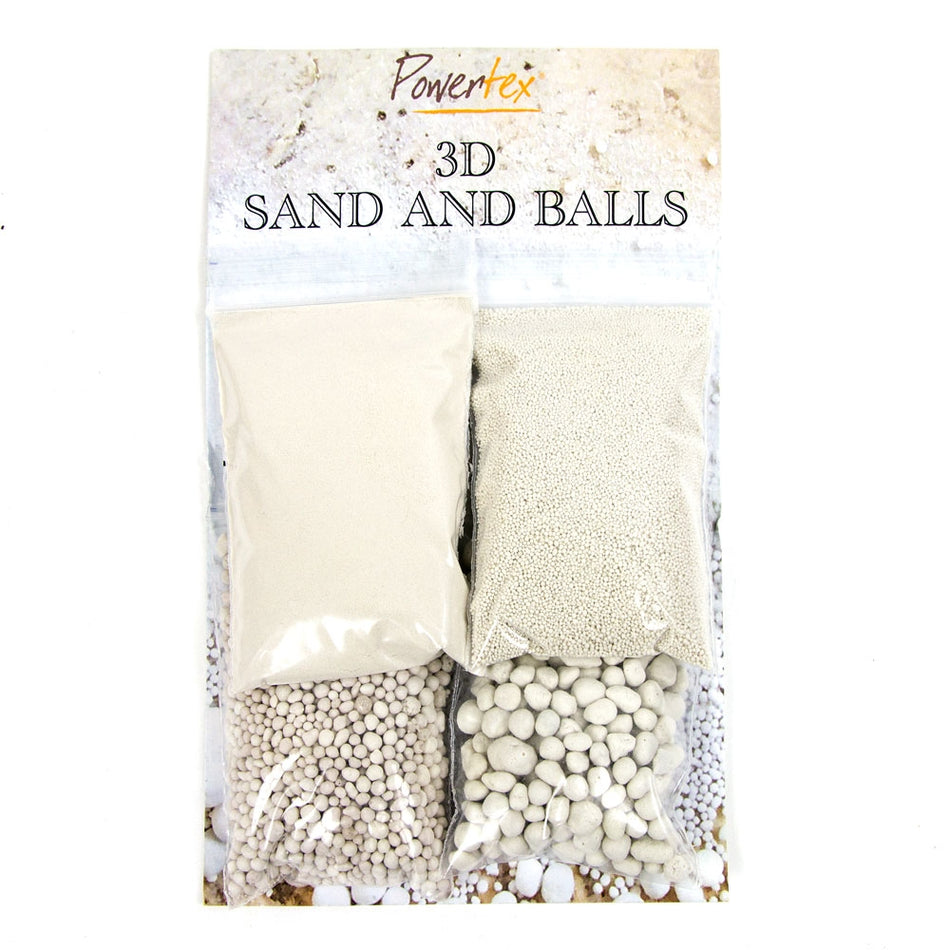 Powertex - 3D Sand and Balls Mixed Media Material