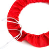 Satin Hat Sweatbands w Adjustable Elastic Ties