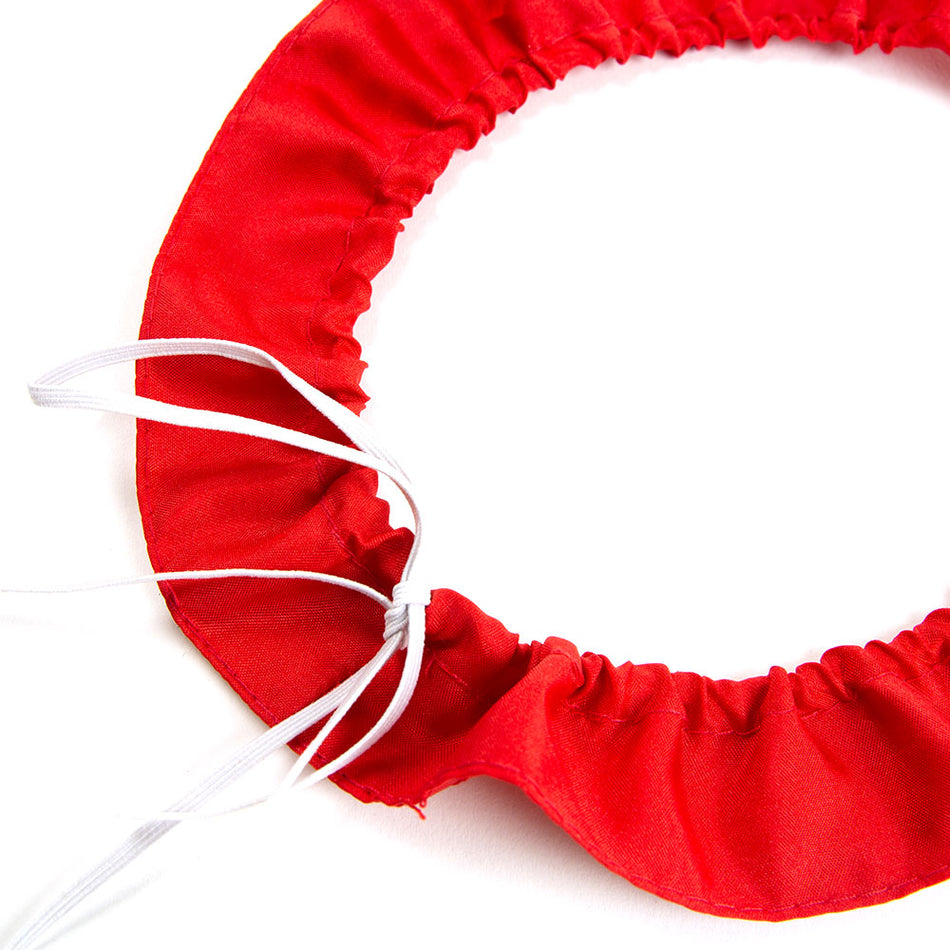 Satin Hat Sweatbands w Adjustable Elastic Ties
