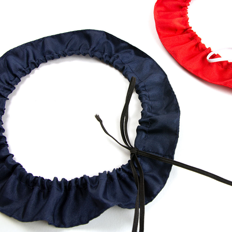 Satin Hat Sweatbands w Adjustable Elastic Ties