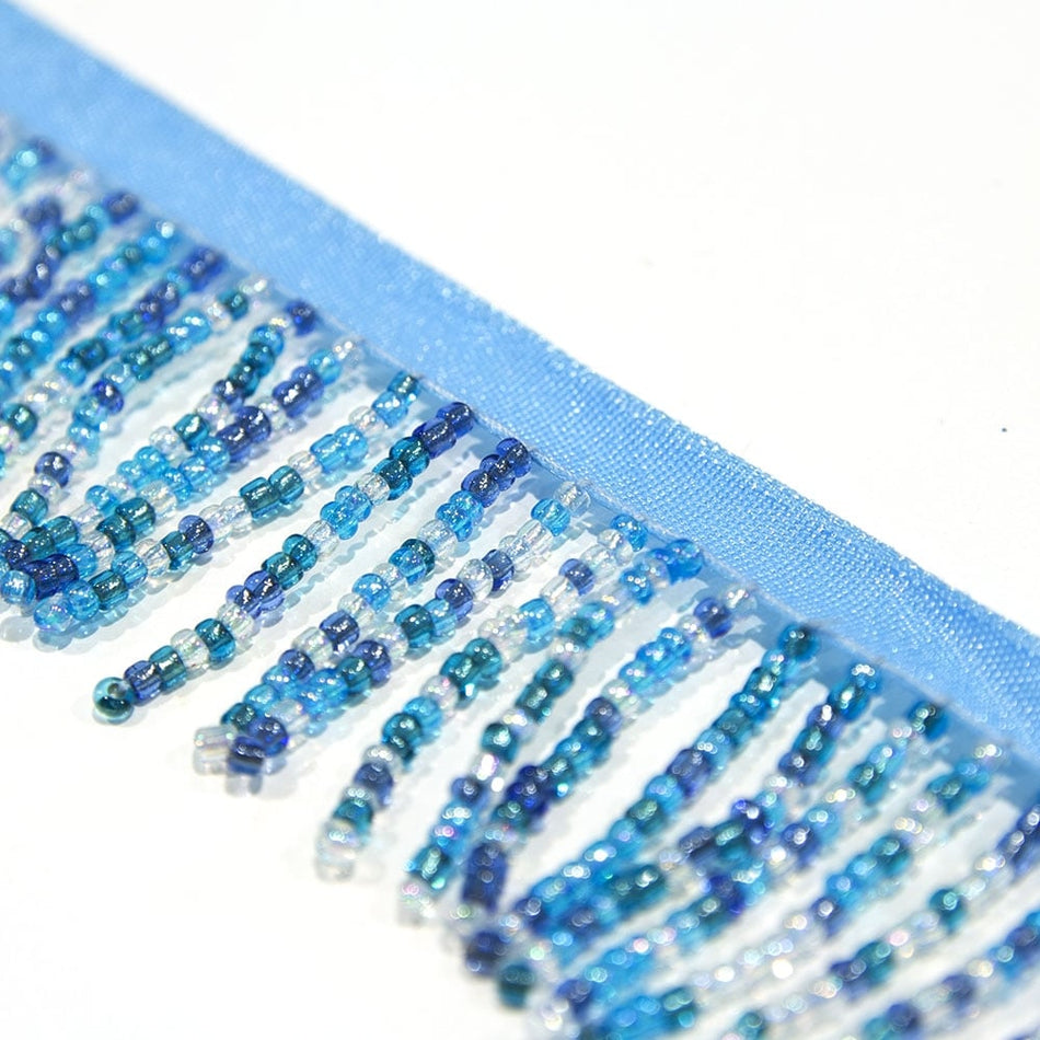 Multicoloured Seed Bead Tassels