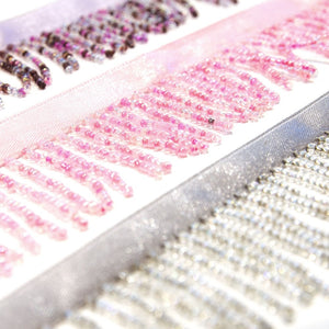 Multicoloured Seed Bead Tassels