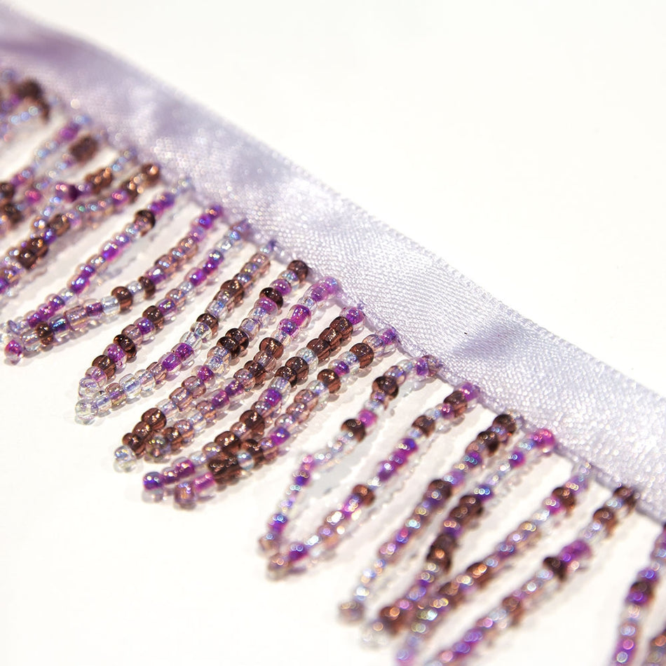 Multicoloured Seed Bead Tassels