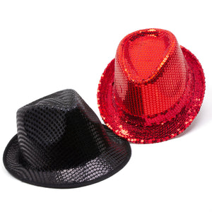 Quality Costume Hats - Sequin Fedora/Trilby Style Hat