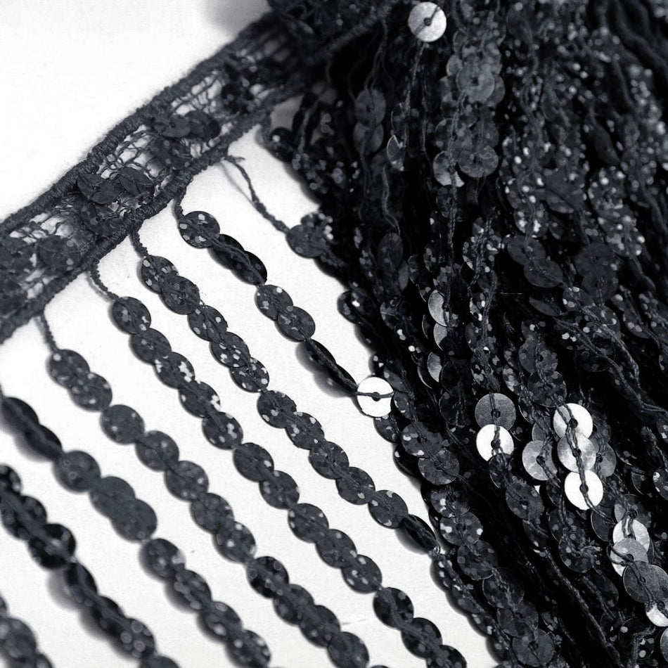 Sequin Tassel Fringe  - 15cm / 6"