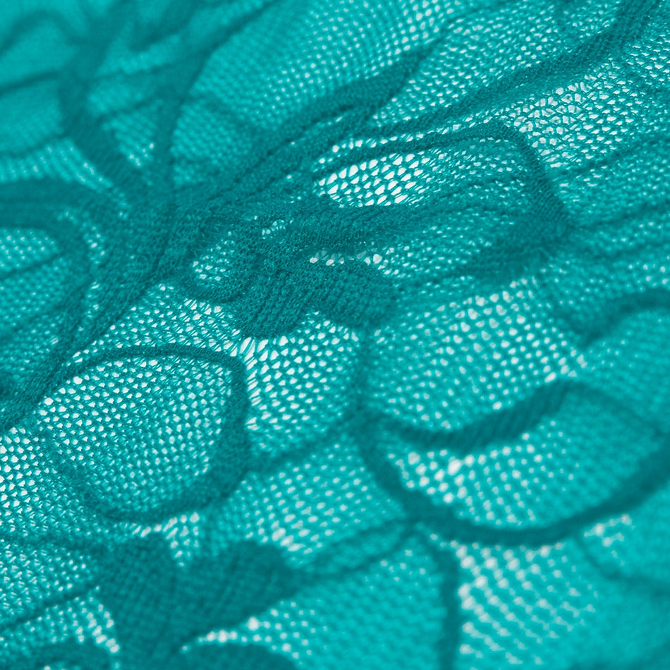 Floral Swirl Stretch Lace