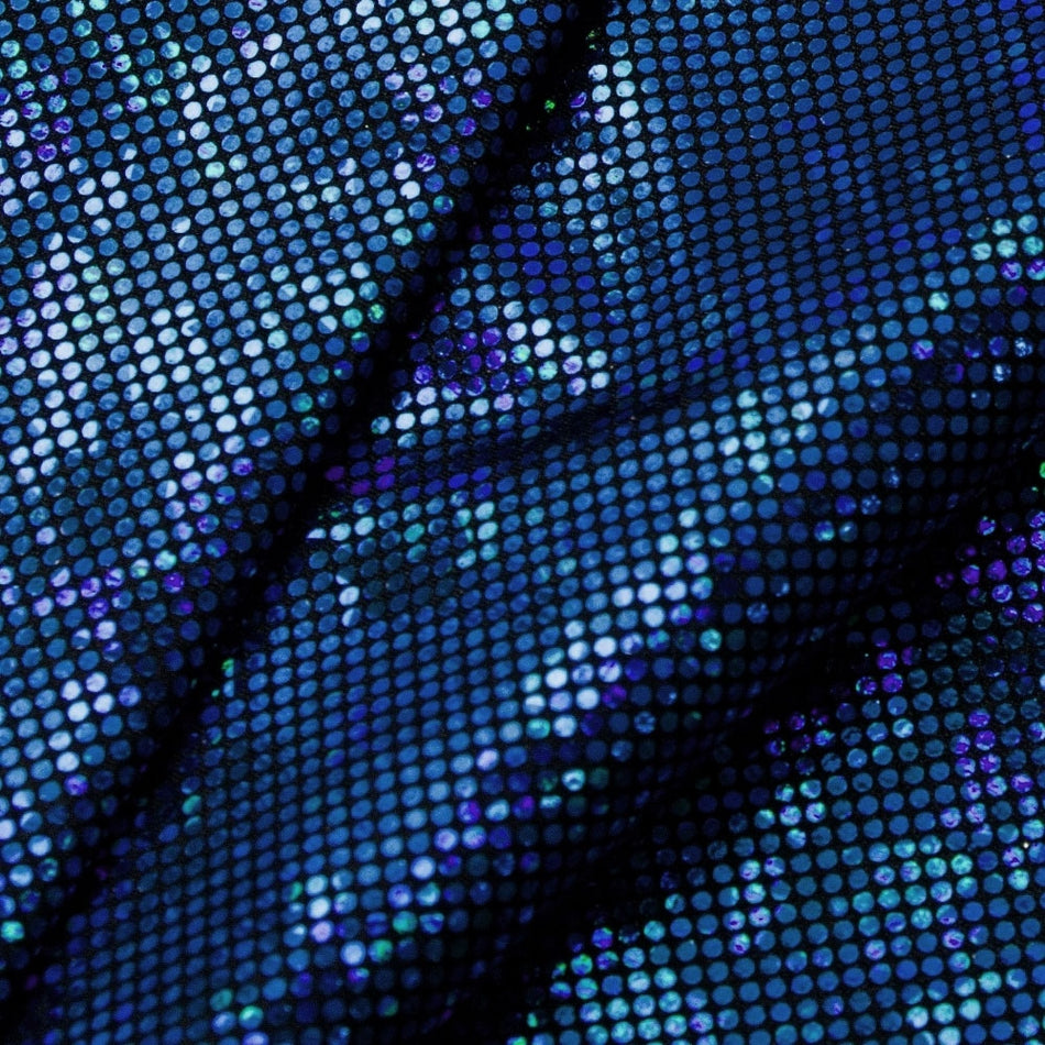 Shattered Glass Hologram Foil/Fog Finish Nylon Spandex
