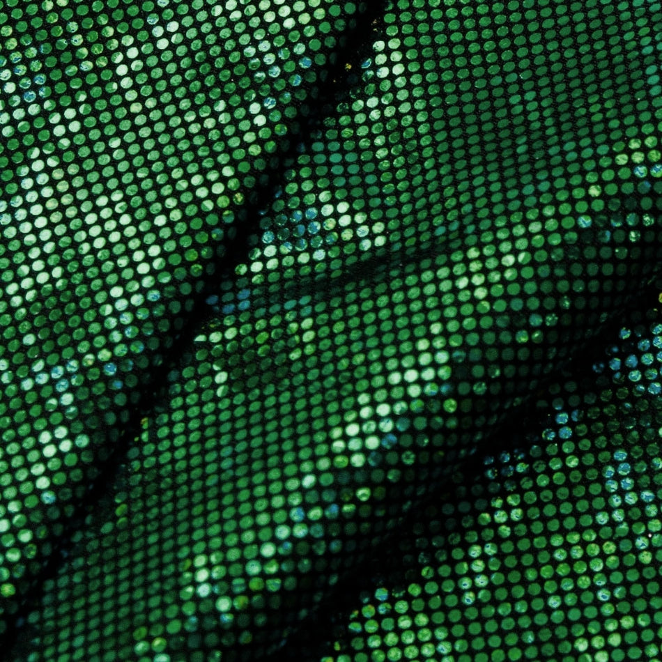 Shattered Glass Hologram Foil/Fog Finish Nylon Spandex