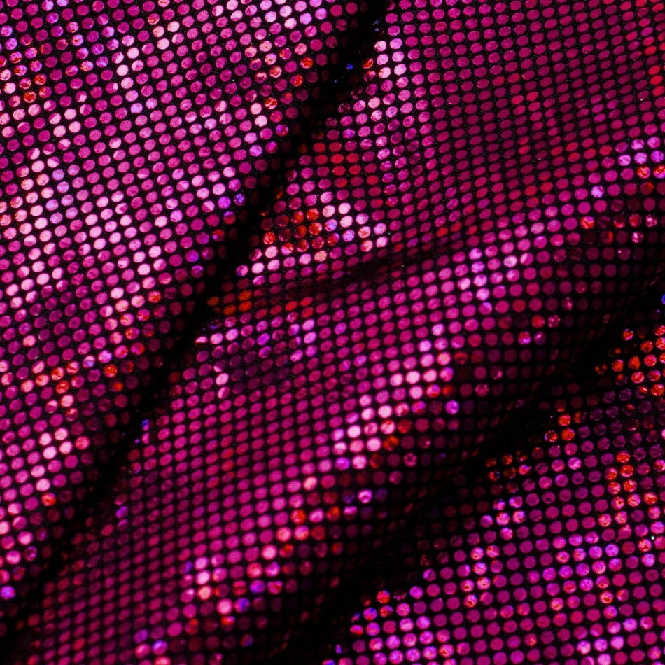 Shattered Glass Hologram Foil/Fog Finish Nylon Spandex