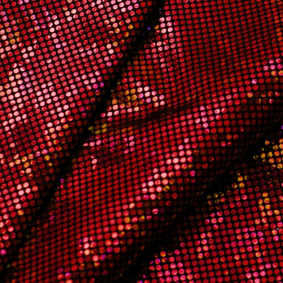 Shattered Glass Hologram Foil/Fog Finish Nylon Spandex