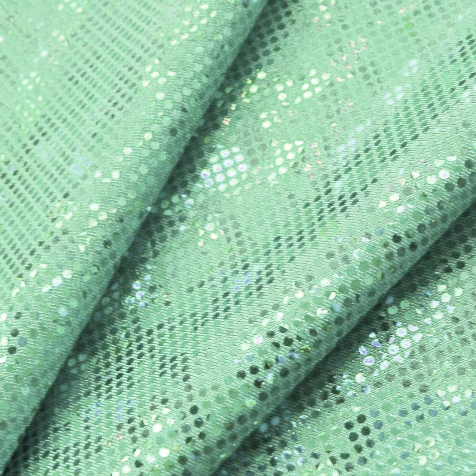 Shattered Glass Hologram Foil/Fog Finish Nylon Spandex