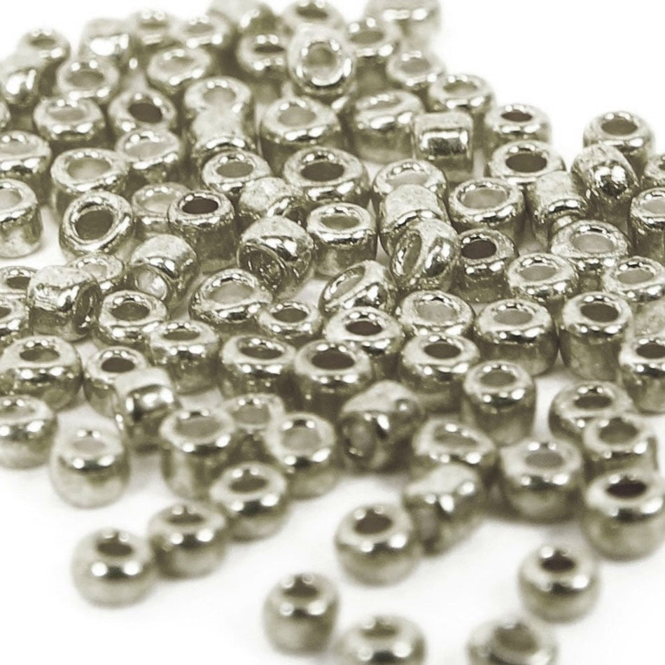 Opaque Round Glass Seed Beads - 8/0 3mm