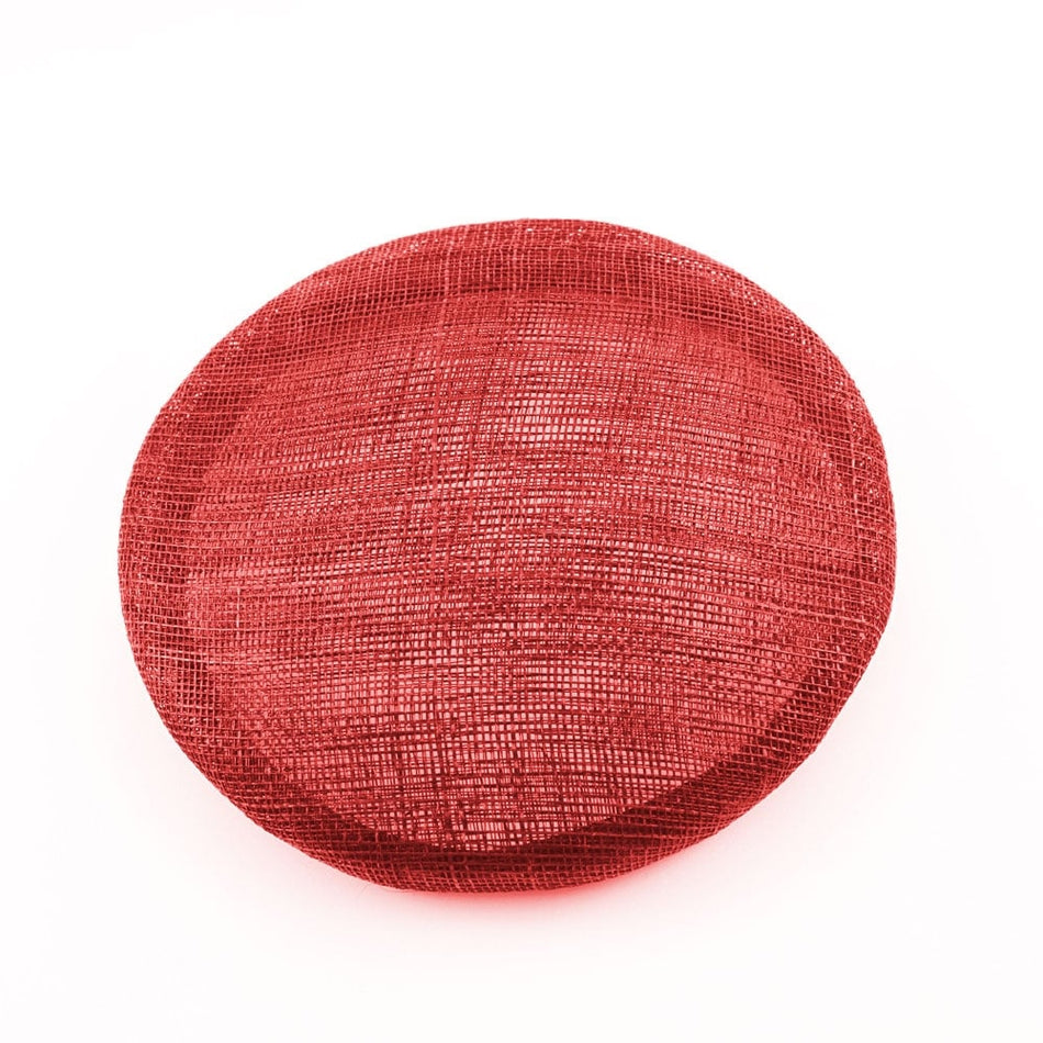 Sinamay Button Hat