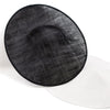 Large Slanted Brim Sinamay Saucer Disc Base
