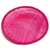 Slanted Small Hat Sinamay Saucer Disc Base