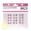 Snap Fasteners / Press Studs w Rust Proof Brass (24 Pack)