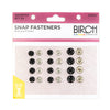 Snap Fasteners / Press Studs w Rust Proof Brass (24 Pack)