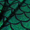Mermaid Hologram Foil/Fog Finish Nylon Spandex