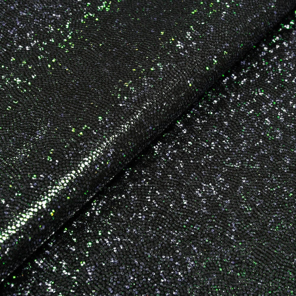 Hologram Sparkly Jewels Foil/Fog Finish Nylon Spandex
