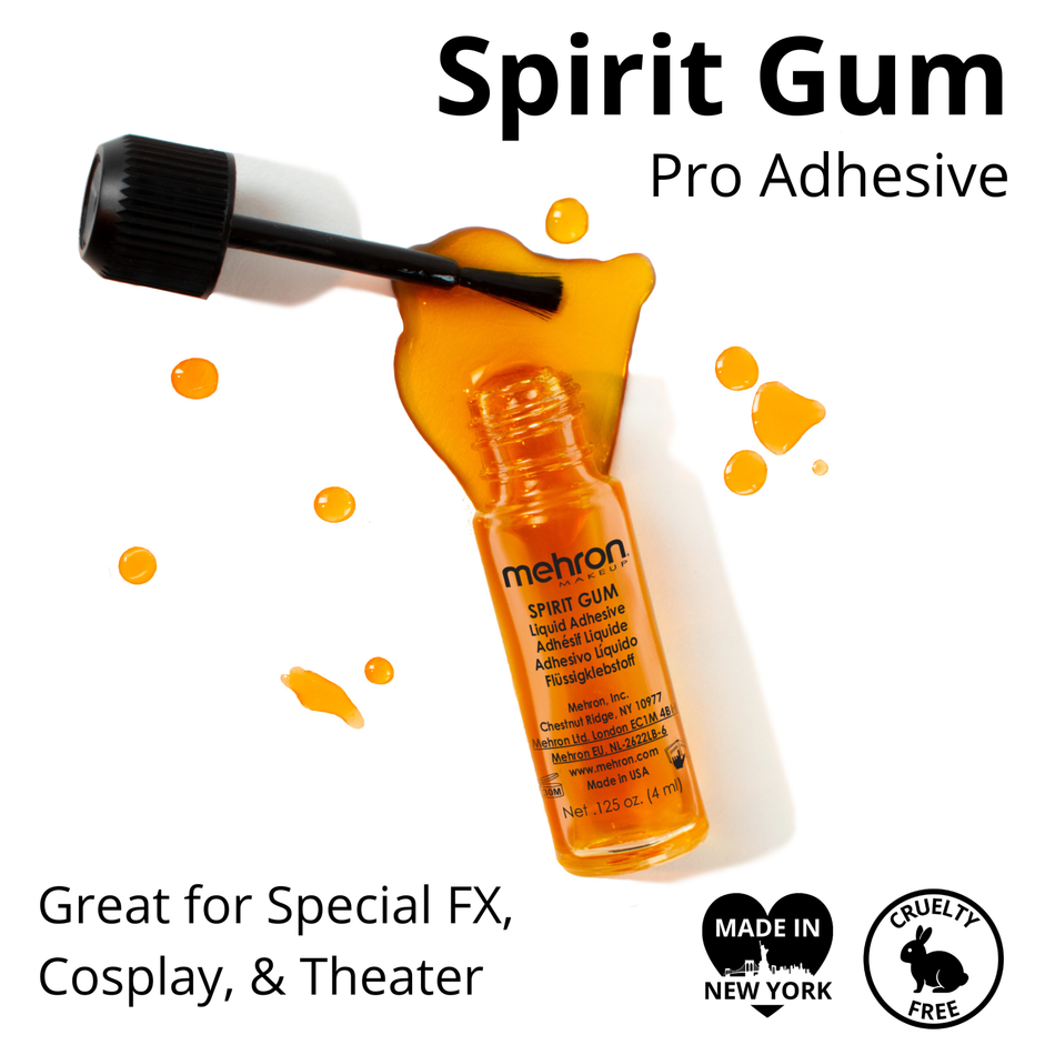 Mehron Spirit Gum - Professional Face & Body Adhesive