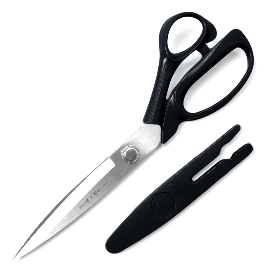 Fabric Steel Blade Scissors w Case