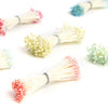 Flower Vintage Style Petite Stamens - Pearl Finish