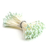 Flower Vintage Style Petite Stamens - Pearl Finish